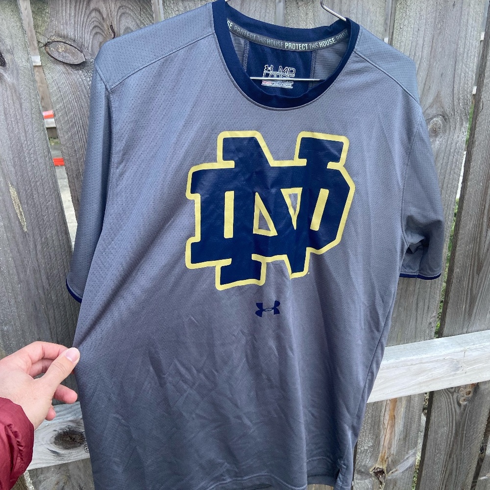 Under Armour Notre Dame Performance Game Day Shirt